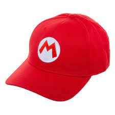 Super Mario Bros - Mario M Hat (D10)